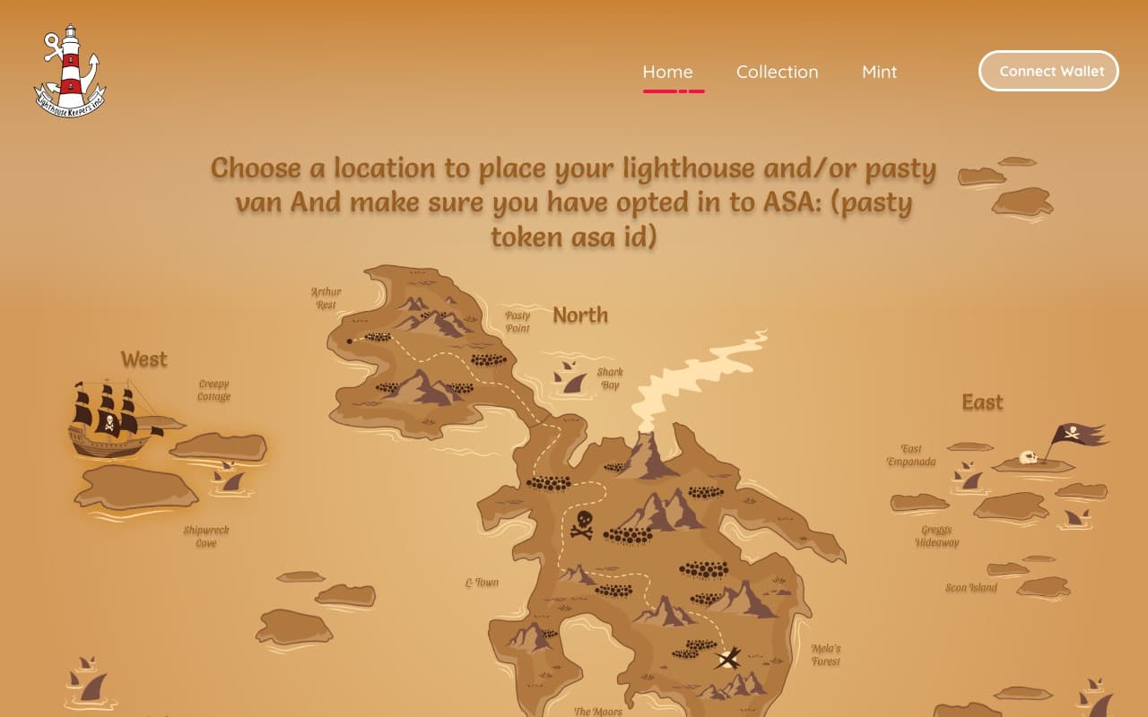 Lighthouse website screenshot