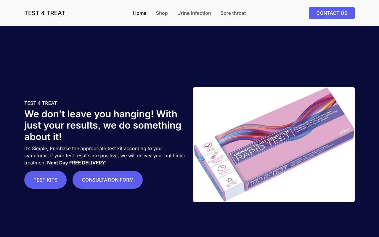 Test4Treat screenshot